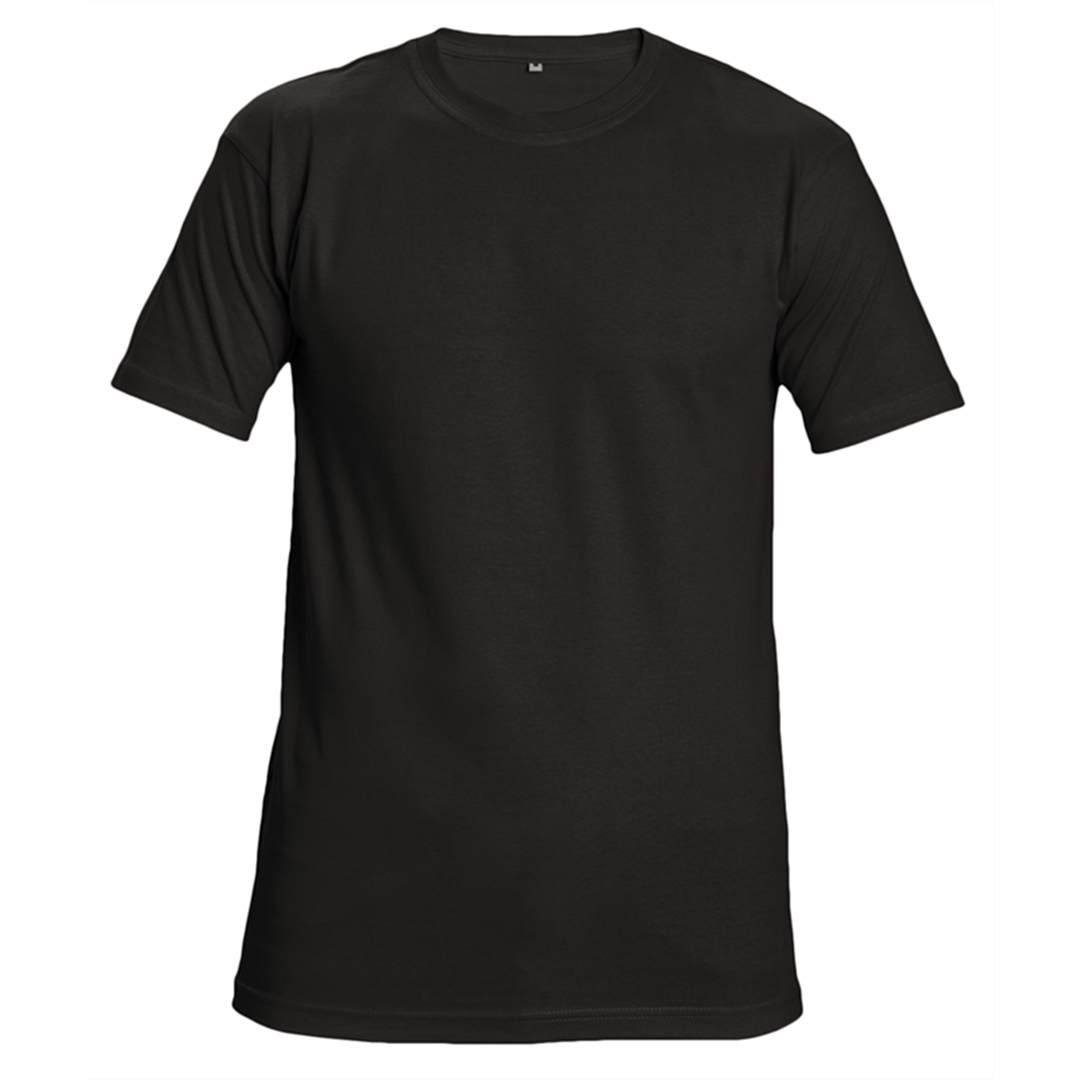 ankomme Etna Decimal Cerva Teesta T-shirt i sort - Str. XL