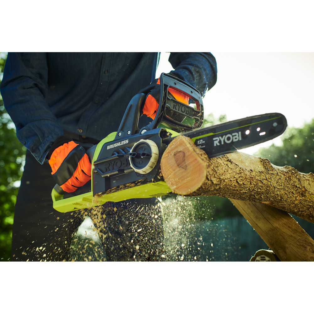 Ryobi RCS1830-140B ONE+ 18V Kædesav med 4,0Ah batteri og lader
