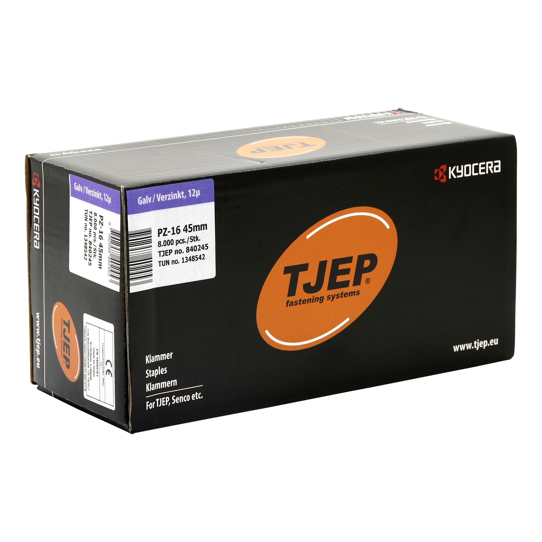 TJEP PZ-16/50 Bouwkrammen Tacker - Connect Fastening