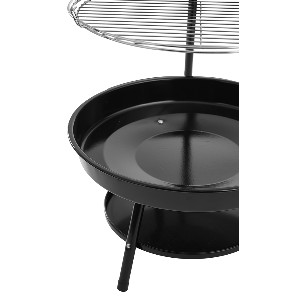 Dangrill Tripod Bålsted med bålfad og rist