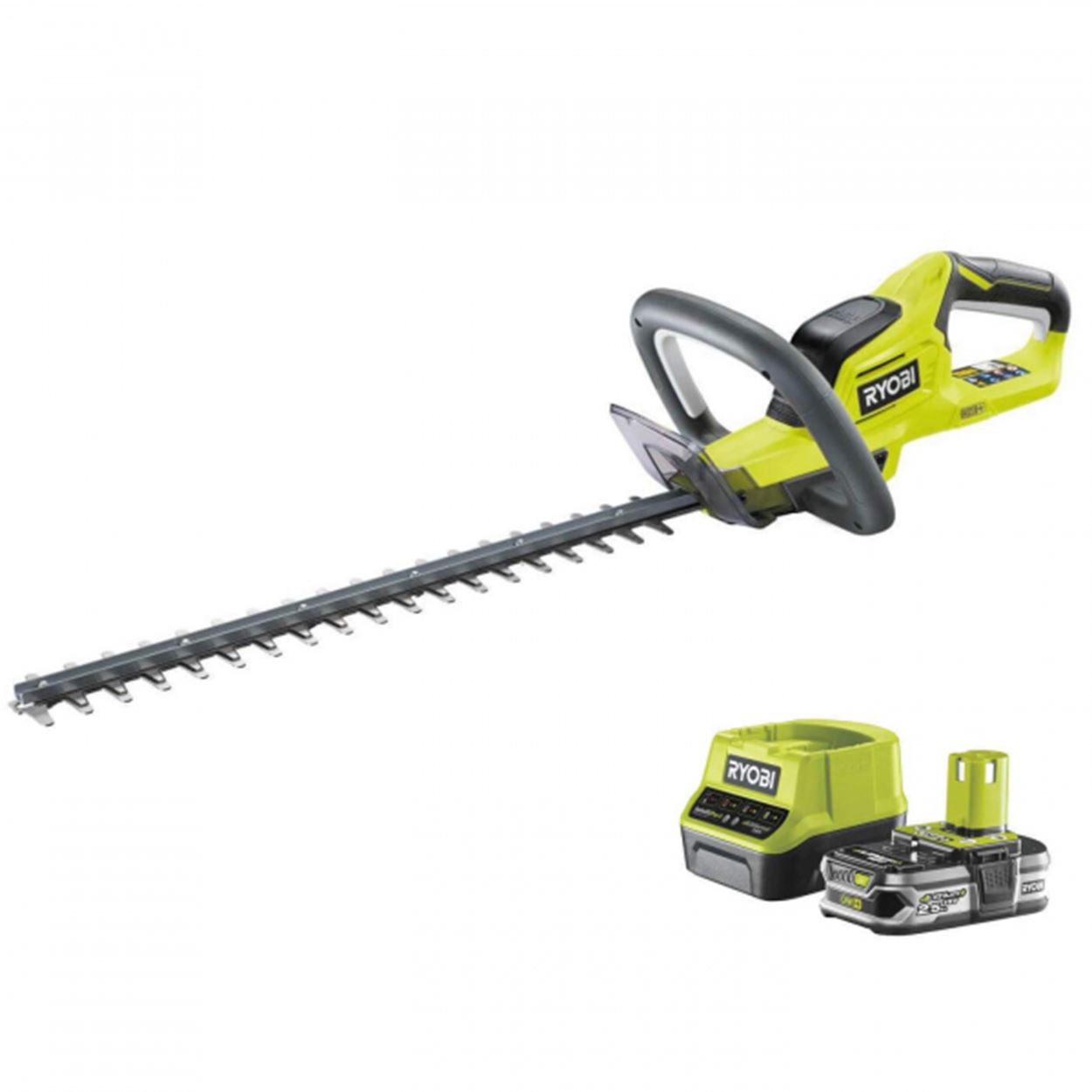 Ryobi RHT184520 ONE+ 18V Hækkeklipper sæt – inkl. batteri og lader