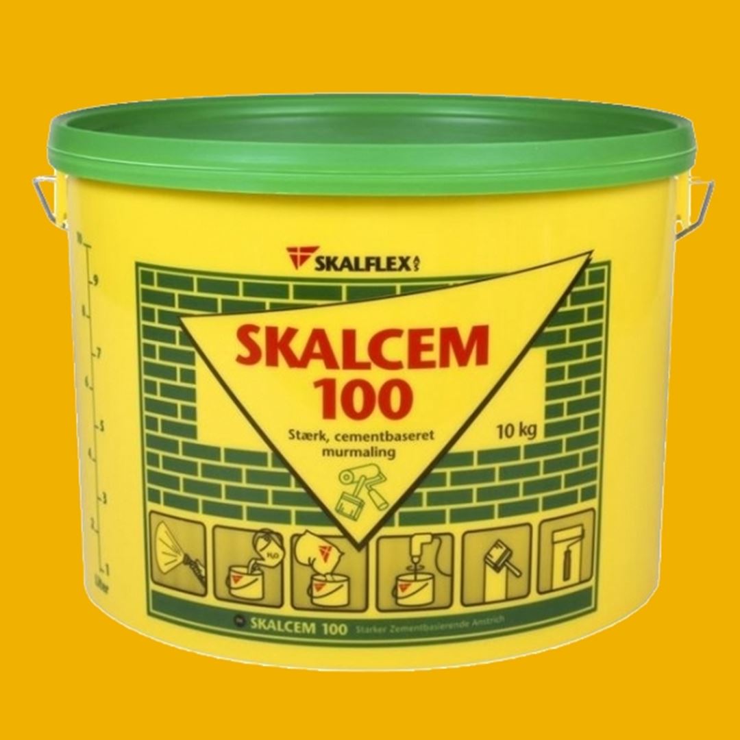 Skalflex Skalcem 100 cementbaseret murmaling 10 kg.