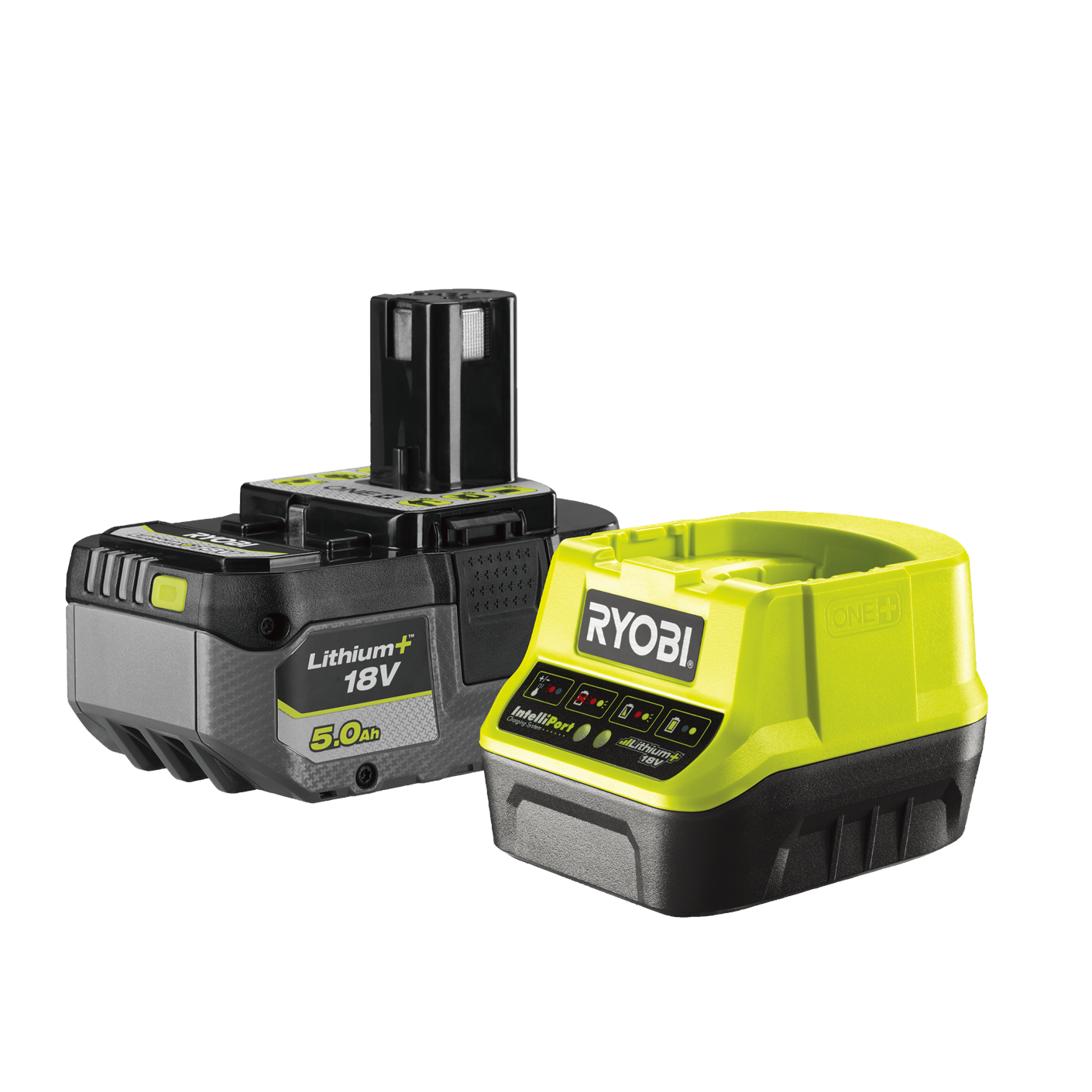 Ryobi RSVS18BL ONE 18V Kulfri St vsuger Med 5 0Ah Batteri Og Lader ryobi-rsvs18bl-one-18v-kulfri-st-vsuger-med-5-0ah-batteri-og-lader