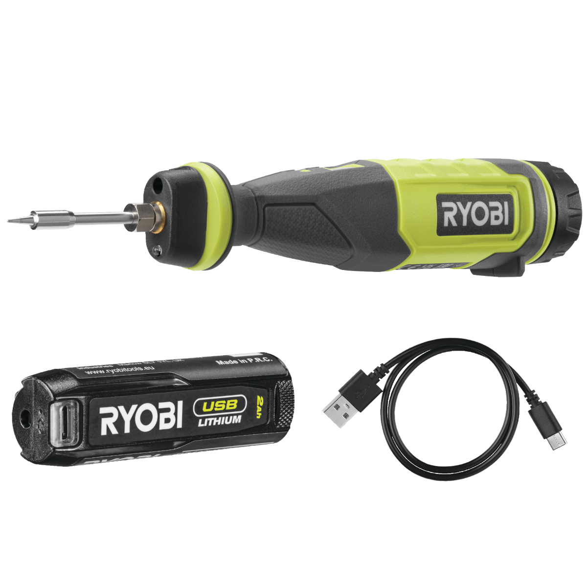 Ryobi RSI4-120G 4V Draadloze Soldeerbout (1 x 4V 2.0Ah