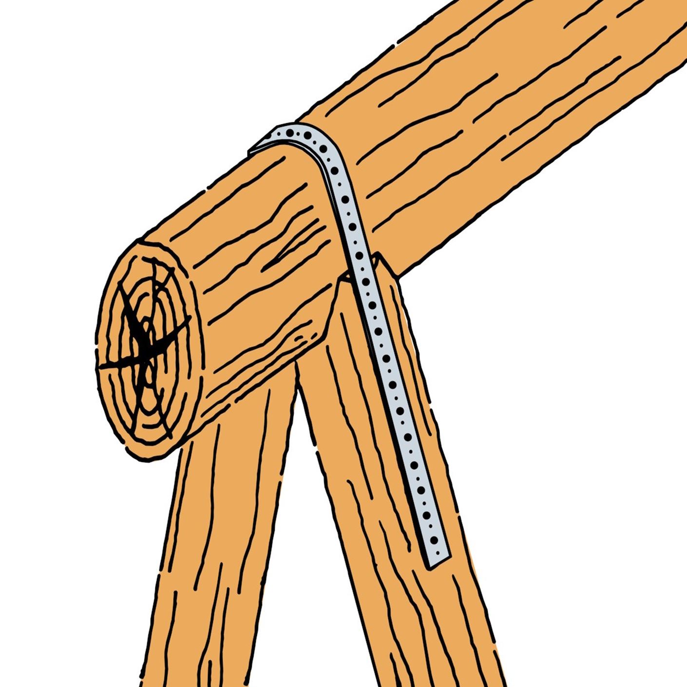 Simpson Strong-Tie BAN152010 Hulbånd 20x1,5 mm - 10 M