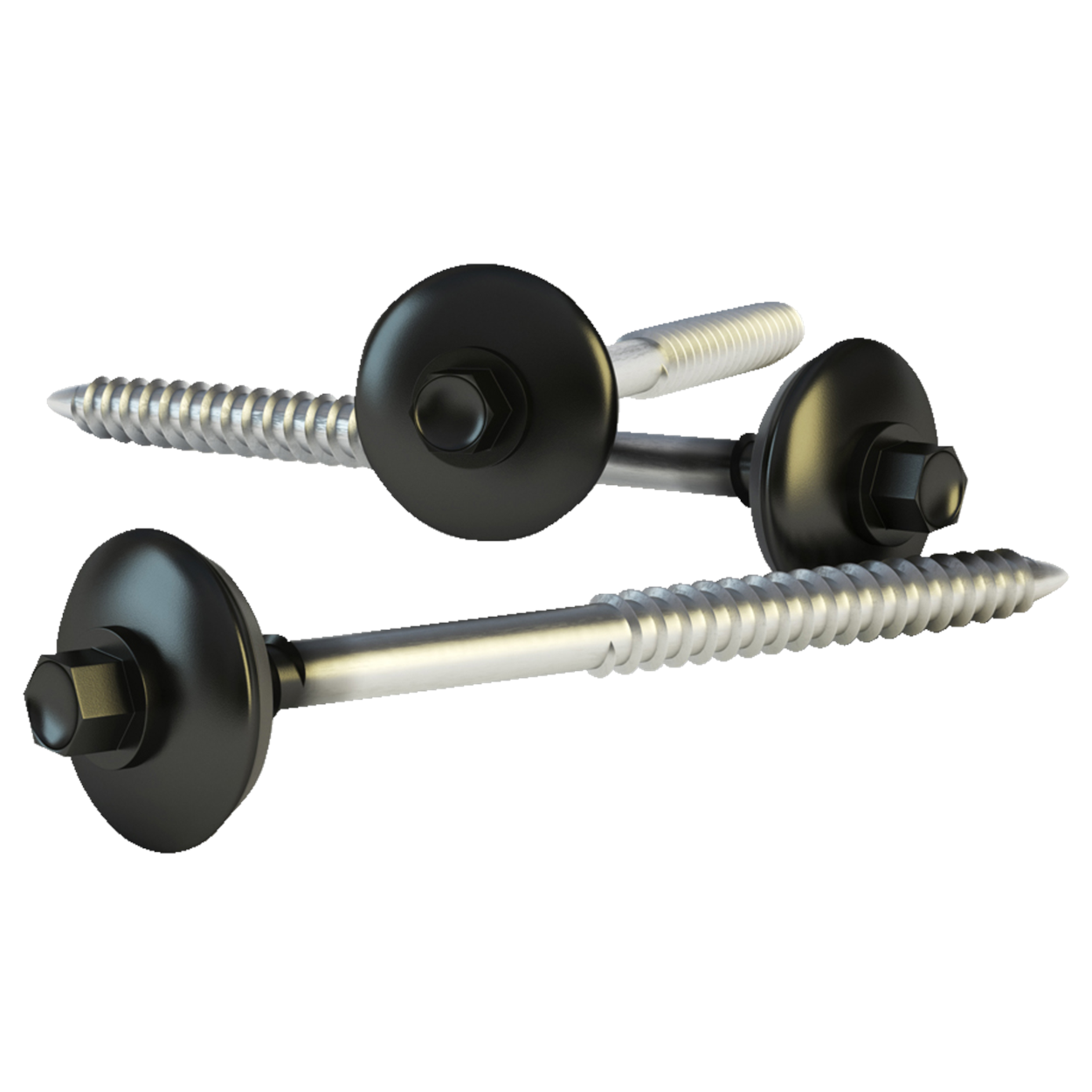 Swisspearl 100 Tagskrue Med EPDM Skive I Sortbl 6x100 Mm 100 Stk swisspearl-100-tagskrue-med-epdm-skive-i-sortbl-6x100-mm-100-stk
